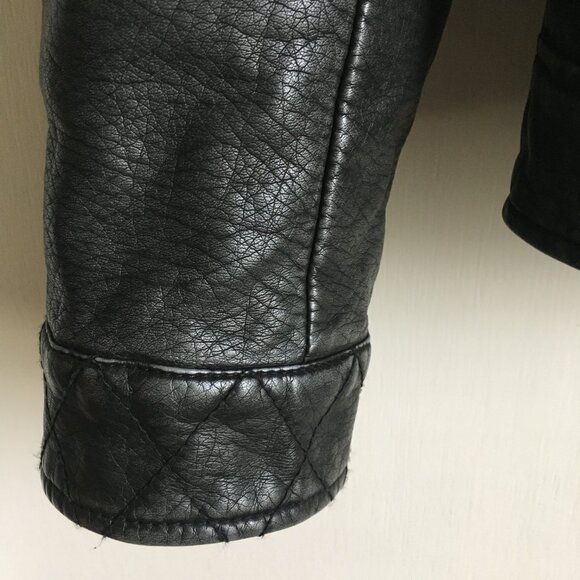 Point Zero Nicole Benisti Vegan Leather Moto Jacket - Picture 5 of 16